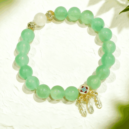 D52 Bead Bracelet: Lifelong Companion, Winged Guardian